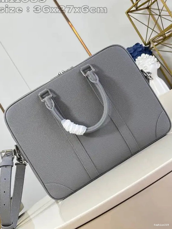 LOUIS Porte Voyage-36.5*27.5*6CM VUITTON Documents 0330